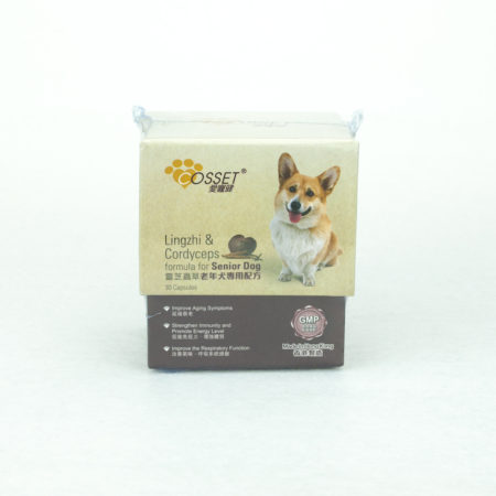 COSSET 靈芝蟲草老年犬用肉粒配方