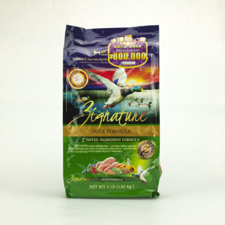 Zignature 超越鴨肉配方（4、13.5、27LB）