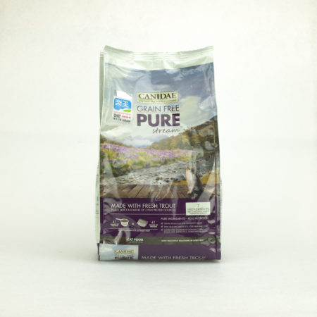 CANIDAE PURE 貓無穀物鱒魚配方（4、8LB）